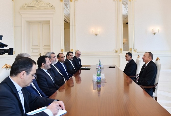 Azerbaijani president receives Iran’s interior minister 